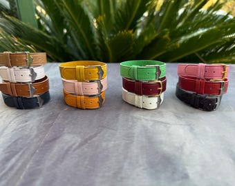 Handmade Genuine Leather One piece watch strap band single pass watch strap 12mm Easy to fit