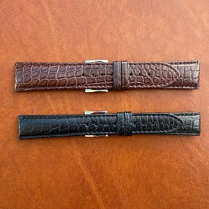 Genuine Alligator watch strap band