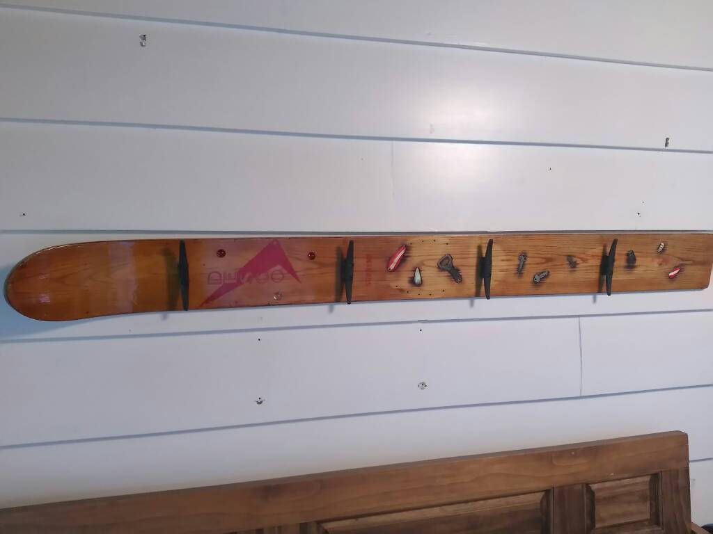 Repurposed vintage Desco water ski coat rack with vintage Etsy