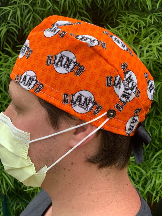 SF Giants Scrub Cap With Buttons San 