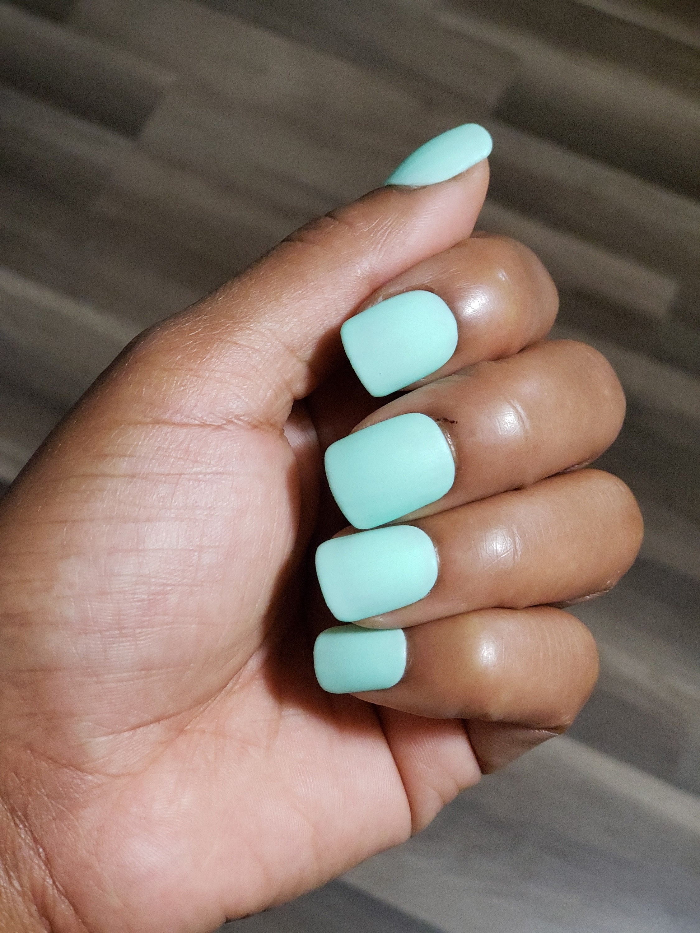 Short Square Press on Nails Sport Length Gel Press on Nails - Etsy