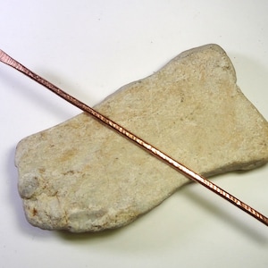 Haarnadel aus Kupfer Metall, Copper, Handgefertigt, Haarschmuck, Haar Accessoires!