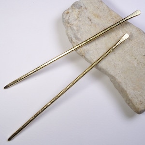 2 Haarnadeln, aus Messing,Brass,Handgefertigt,Haarschmuck,Haar Accessoires,Geschenkidee