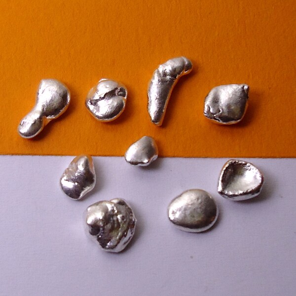 Fine silver / 5 grams, silver 999, pure!!! Granules! Fine Silver Pure! NUGGETS!!!
