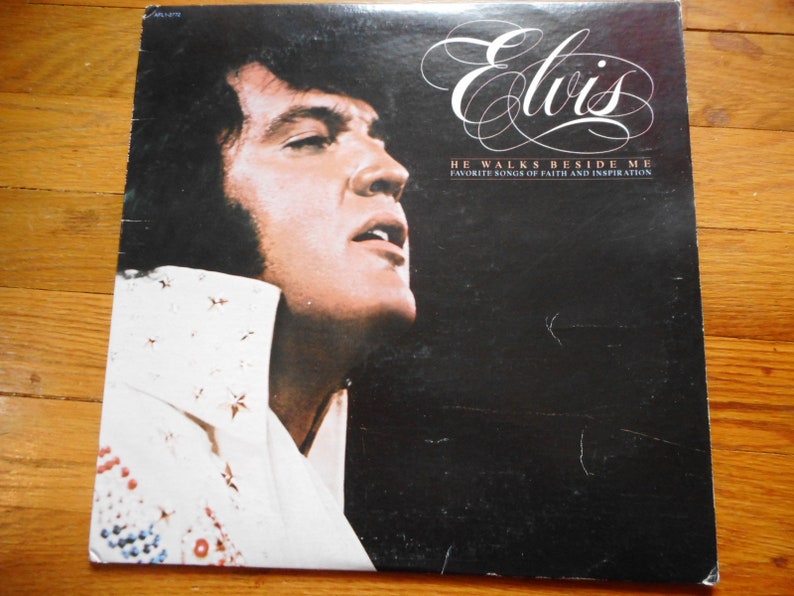 Elvis Presley He Walks Beside Me 1978 Music Vinyl Album LP Etsy