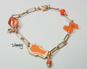 bracelet 832B "I am in Fire"