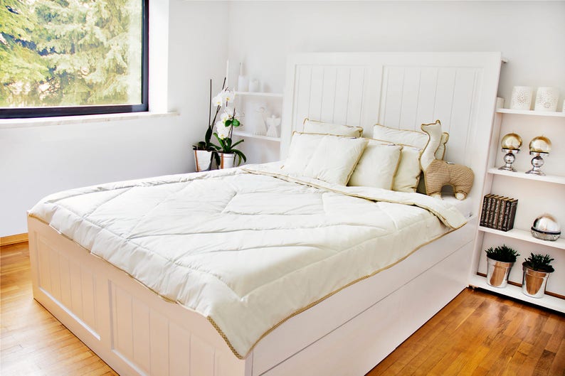 Alpaca Comforter Light Duvet Cover Insert Filled With Alpaca Etsy