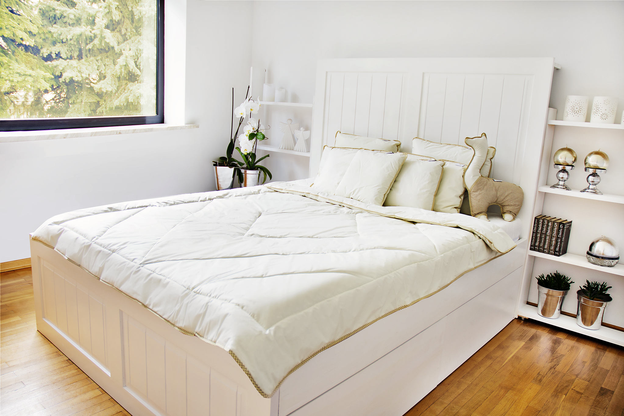 Alpaca Comforter Light Duvet Cover Insert Filled With 50