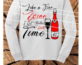 Tenacitee Unisex Born in 1974 Aged Like a Fine Wine Sweatshirt Tenacitee Unisex Born in 1974 Aged Like a Fine Wine Sweatshirt