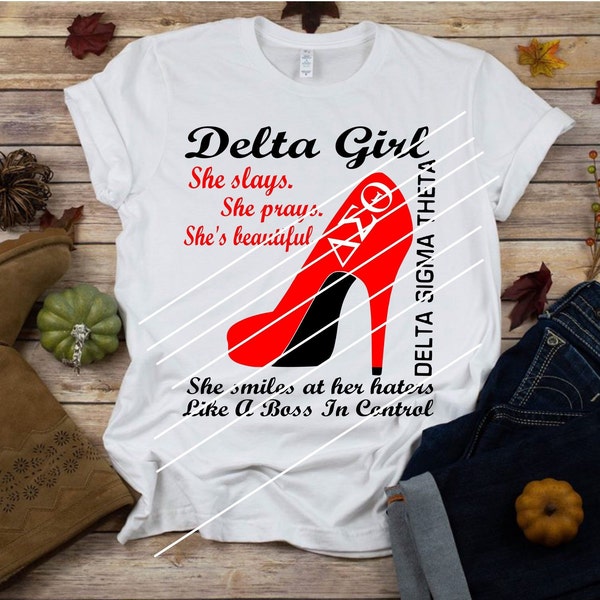 delta girl svg