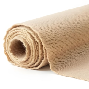 BURLAP Fabric | Jute Cloth | Rustic, Hessian, Croaker | DIY Arts and Crafts, Home Decor, Outdoor Planters, Gardening | Gunny Cloth