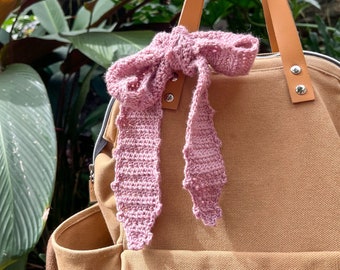 PATRÓN DE GANCHILLO / Cinta para el cabello a crochet fácil / bufanda para el cabello a crochet sencilla