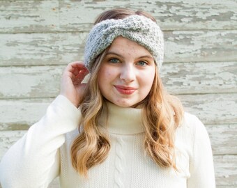 CROCHET PATTERN | Easy Textured Crochet Headband Pattern | quick stash-busting crochet headband