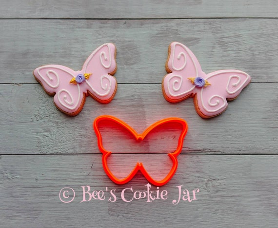 Elegant Butter Fly Fairy Wings Cookie Cutter Etsy