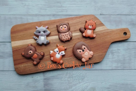 Woodland cookie cutter set
