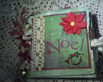 Handmade Christmas Paperbag Album