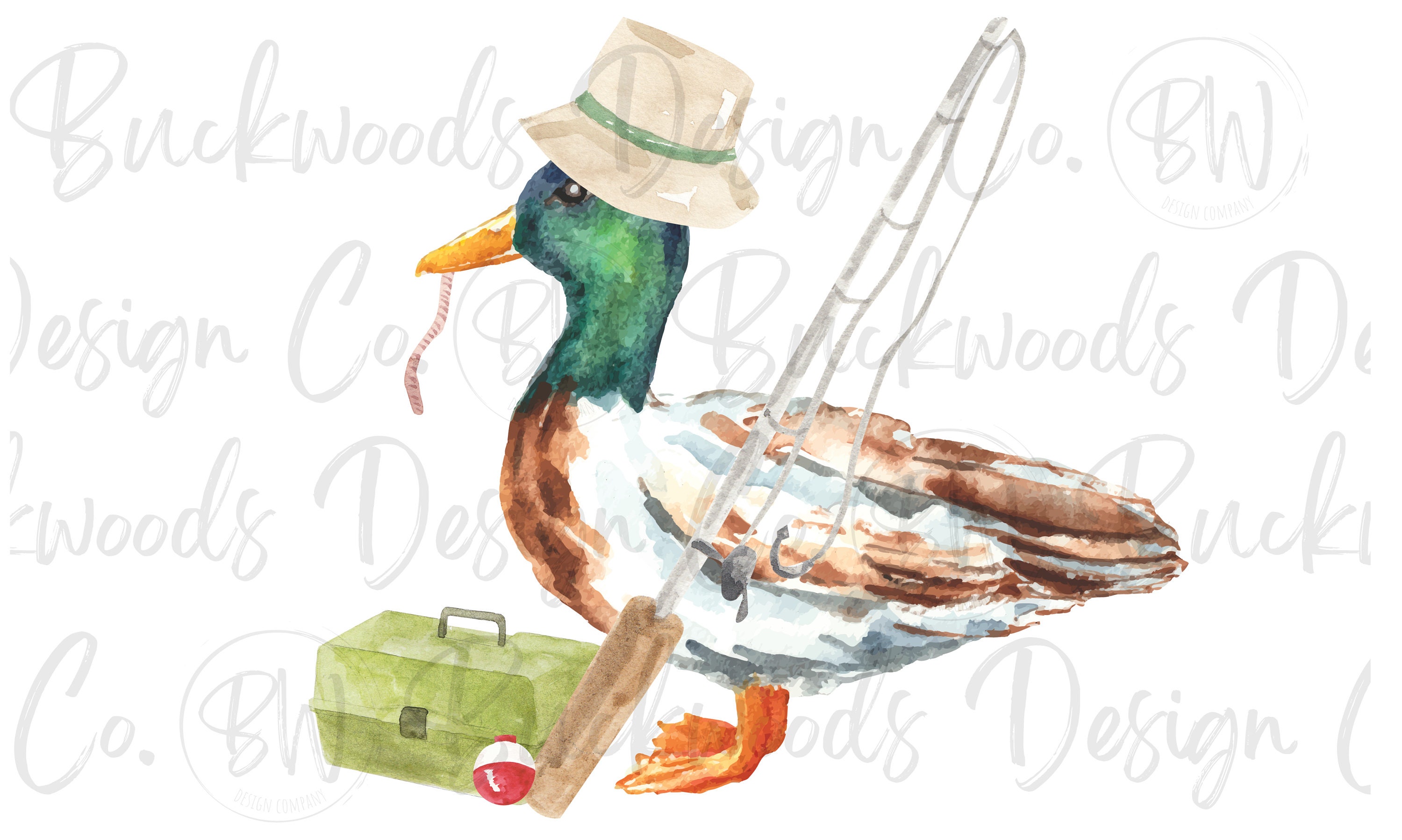 Duck Hunting Sublimation PNG Mallard Duck Watercolor Shirt PNG Digital ...