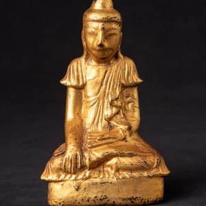 Antique Burmese Shan Buddha statue from Burma, 19th century