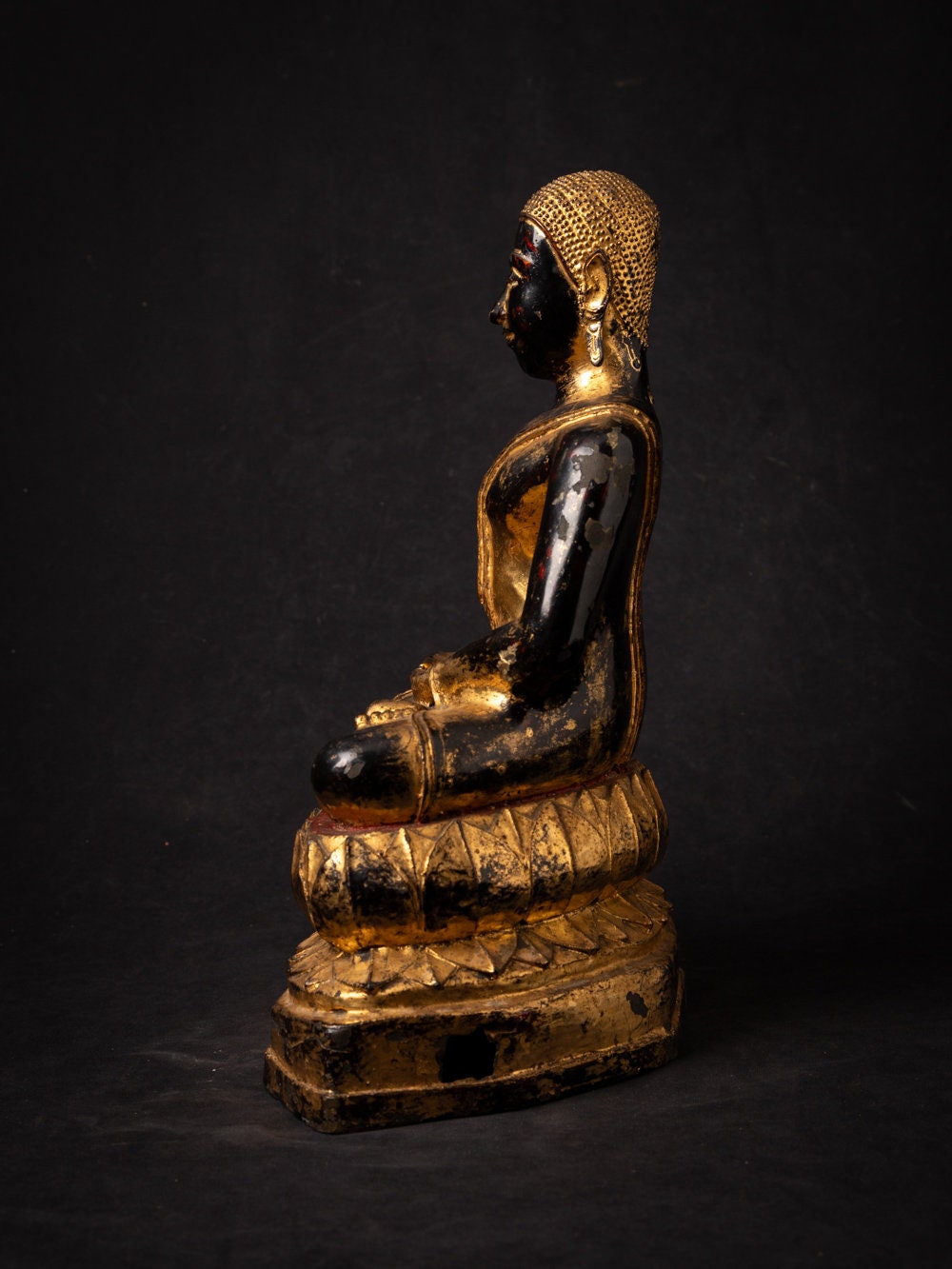 19 世紀タイのアンティーク ブロンズ タイ僧侶像 - Etsy 日本