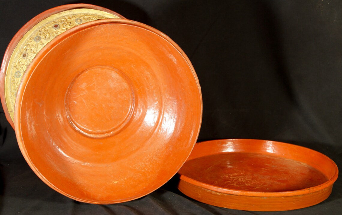 Large Burmese Offering Vessel With Hintha Bird From Burma, 19th Century ...