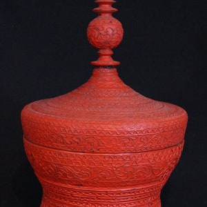 Antique Burmese offering vessel from Burma, 19th century