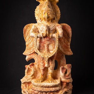 Antique Indian Sandstone Garuda from India, 19th century