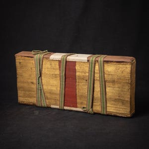 Antique Palm Leave Manuscript book from Burma (Myanmar), 19th century