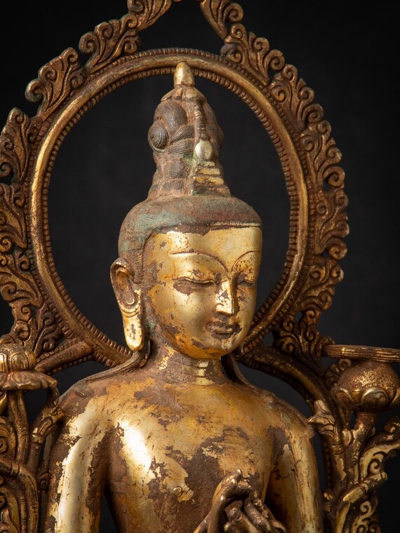 ネパールの古い大きな菩薩立像、20世紀初頭 - Etsy 日本