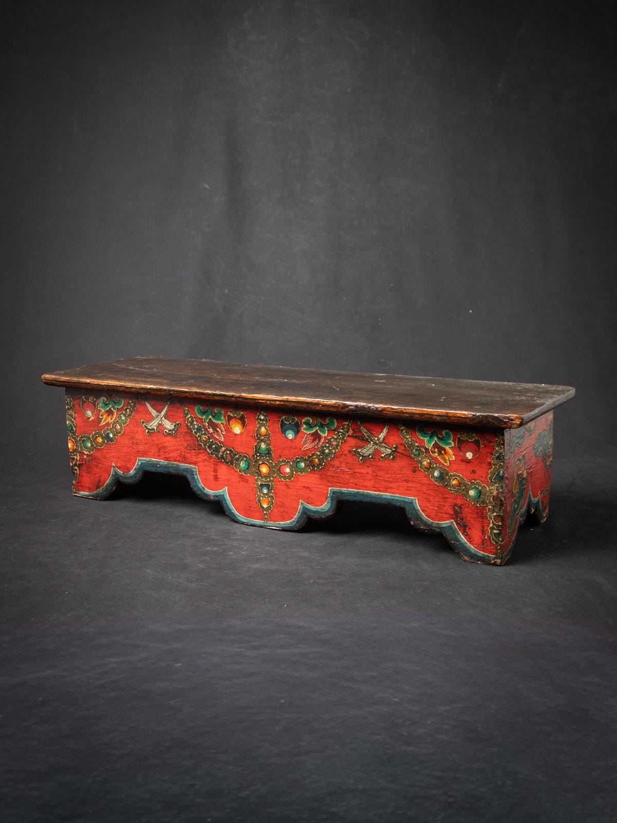 チベット テーブル 仏具台 チベット テーブル 仏具台