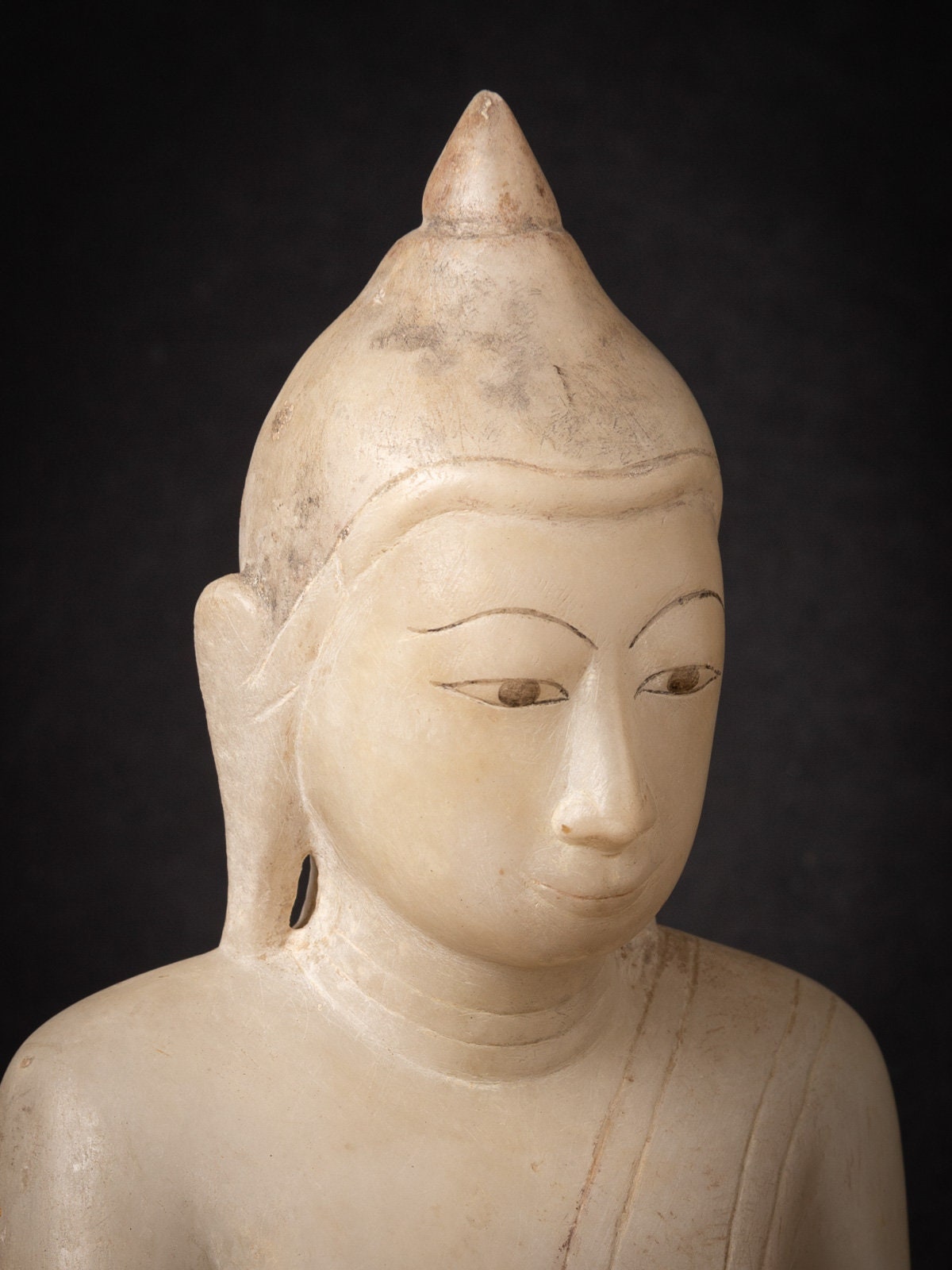 17 世紀ビルマのアンティーク大理石仏像 - Etsy 日本