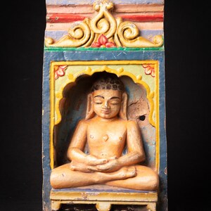 Antique Jain statue from an Indian temple from India, 18th century