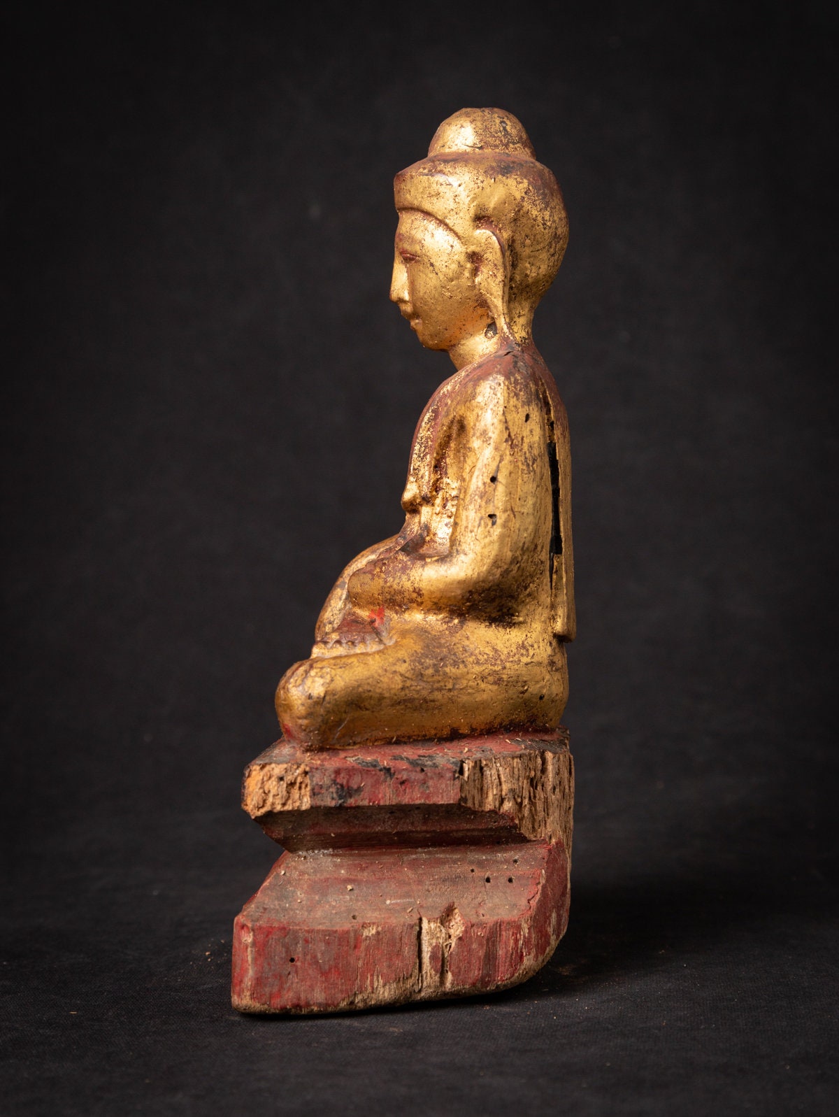 アンティーク　木製仏像 Amazon.co.jp: 極小仏 阿修羅 （木製：ツゲ）＿木彫り 仏像 仏像