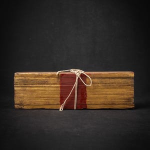 Antique Palm Leave Manuscript book from Burma (Myanmar), 19th century