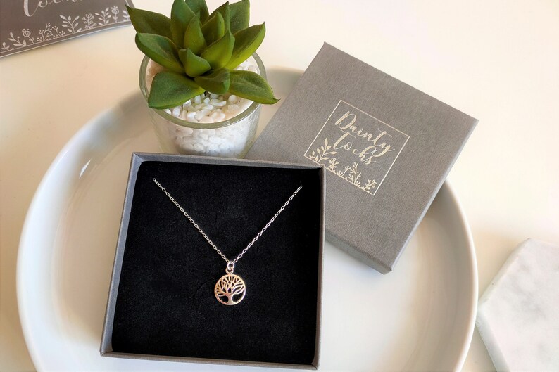 Tree of Life Double Sided .925 Sterling Silver Pendant