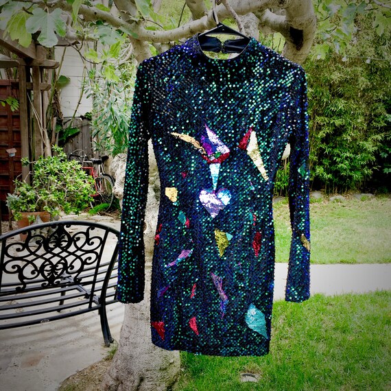 Sexy Sequin Dress, Designer Inspired Dress, Body Con Sequin Dress, Short  Dress, Backless Sequin Dress Sexy Backless Dress Mermaid Sequins - Etsy