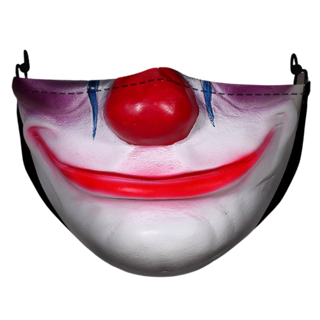 Scary Face Mask UK Novelty Horror Scary Clown Mouth 3D -  Denmark