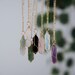 Crystal Point Necklace Gold Wire Wrapped Pendant Crystal Gifts Gemstone Necklace for Women Healing Crystal Necklace Rose Quartz 