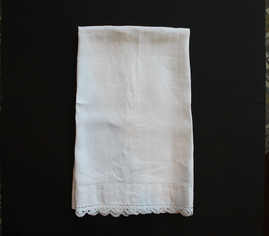 Vintage Damask Kitchen Towel Etsy