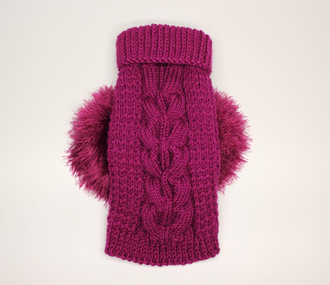 Pullover für Hund Strickpullover für Hund Hund Fell Mantel Etsy