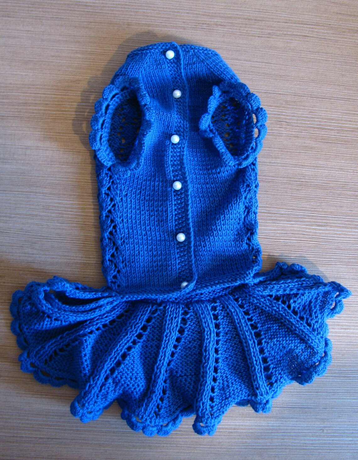 Openwork Cotton Dress for Dog Dog Clothes Sweater for Dogs Etsy