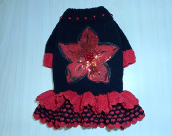 Robe pour chiens Vêtements personnalisés pour petits chiens Pull pour chiens Chihuahua vêtements York vêtements tricotés vêtements personnalisés Hoodies pour chien