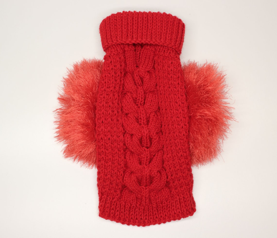 Pullover für Hund Strickpullover für Hund Hund Fell Mantel Etsy