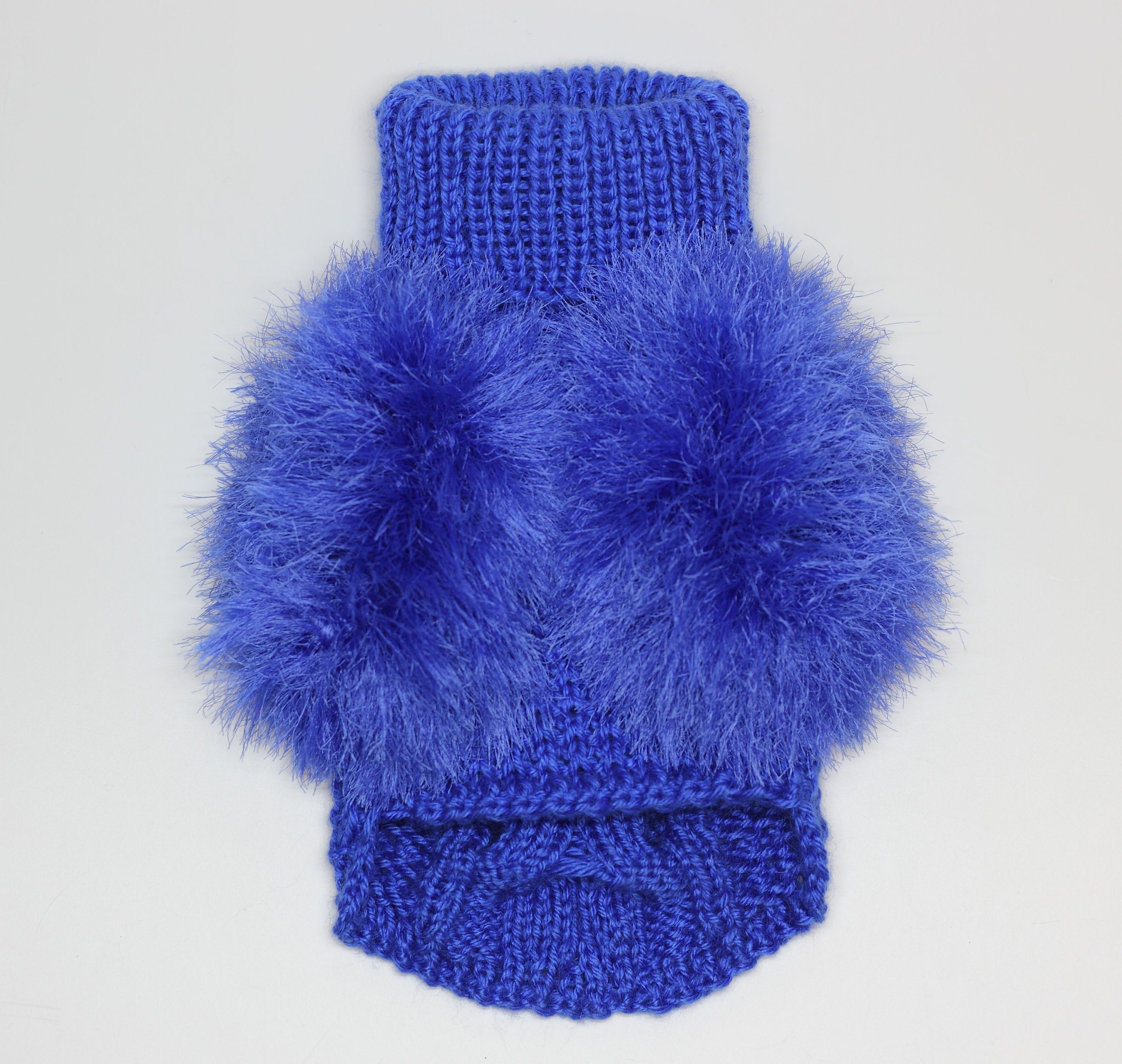 Blauer Pullover für Hund Strickpullover für Hund Hund Fell Etsy