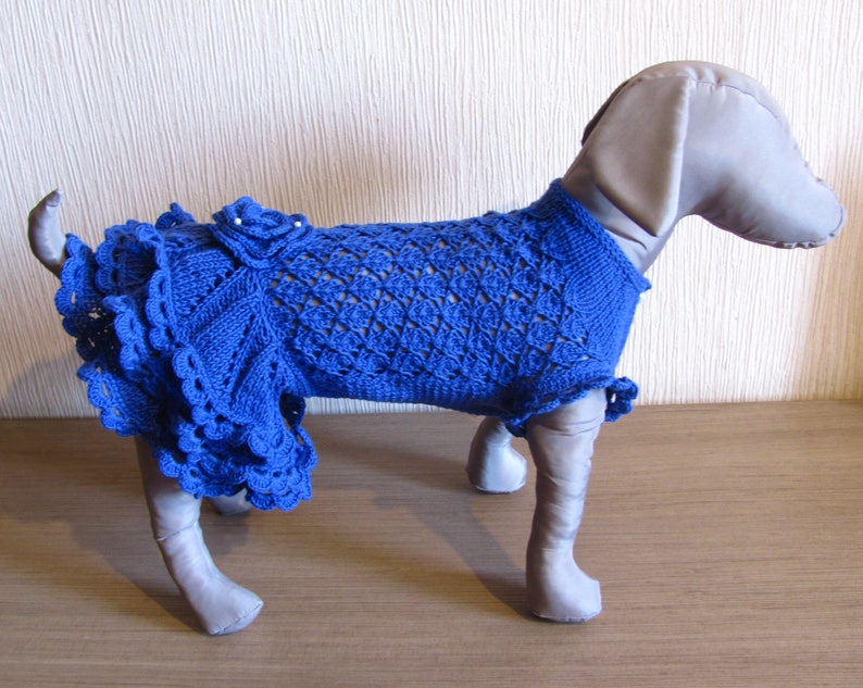 Dog dress. Dog clothes Sweater for dogs Clothing pets Etsy