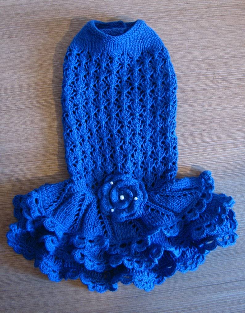 Dog dress. Dog clothes Sweater for dogs Clothing pets Etsy