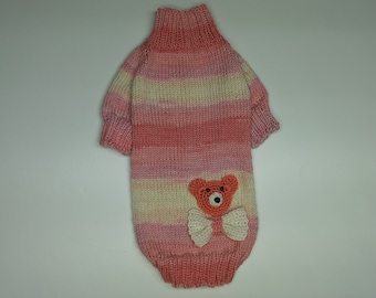 Sweater for dogs Clothes for small dogs on order Dress for dogs Chihuahua clothing York clothes Knitted clothes for dog Hoodies