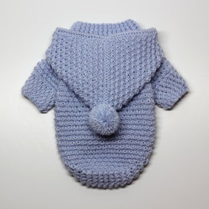 Dog clothes Sweater for dogs  Knitted clothes for dogs and cats  Chihuahua clothes  York clothes Hoodie for dog and cat