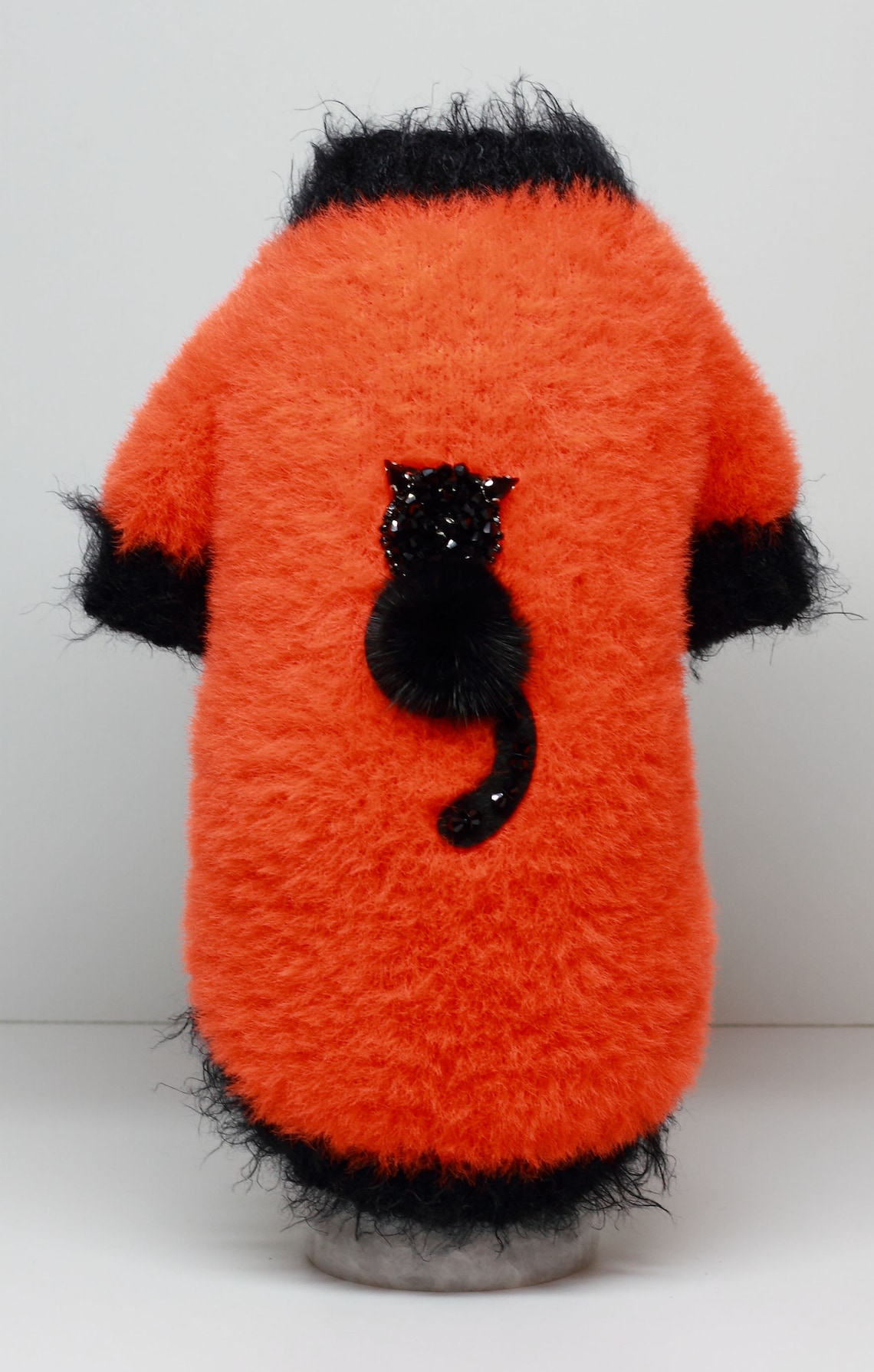 Halloween dog sweater Sweater for dogs Fur coat for dogs Dog Etsy