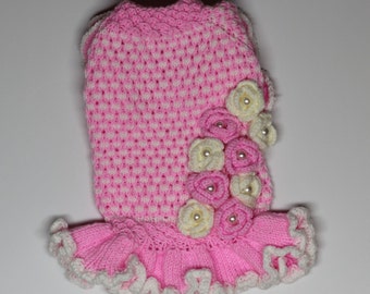Dress for dogs Clothes for pets Sweater for dogs Knitted clothes for small dogs custom