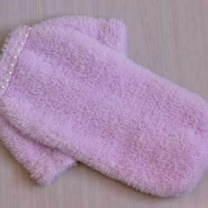Eco fur coat for dogs,  Sweater for dogs,  Custom clothes for small dogs,  Knitted clothes for dog and cat, Hoodies for dog